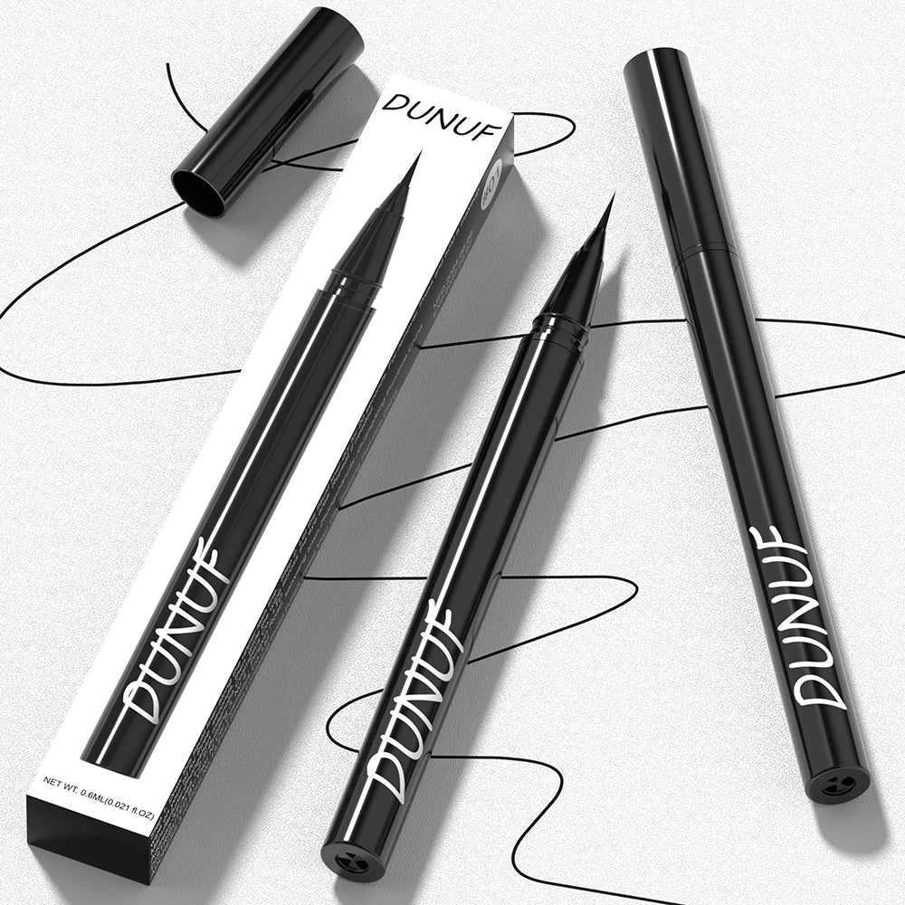 Black Liquid Eyeliner Brown Make Up Eye Liner Pencil 0.01mm Ultra Fine Quick Dry Long Lasting Waterproof Eyeliner Eyes Makeup