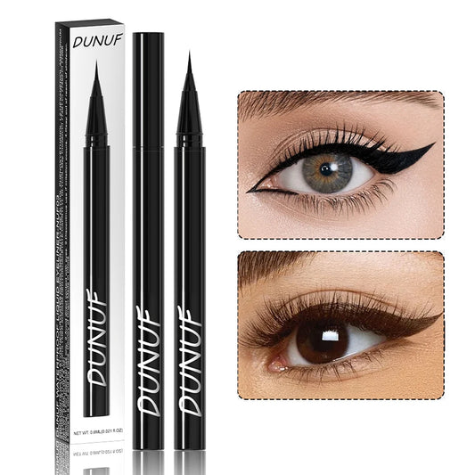 Black Liquid Eyeliner Brown Make Up Eye Liner Pencil 0.01mm Ultra Fine Quick Dry Long Lasting Waterproof Eyeliner Eyes Makeup